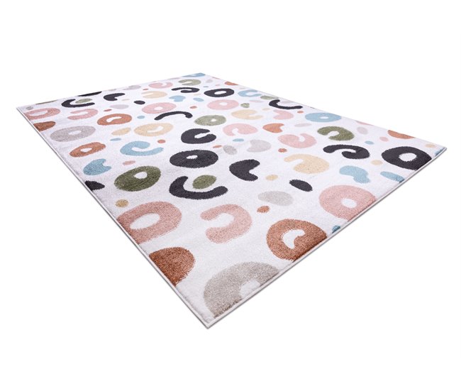 Alfombra FUN Spots para niños lugares 160x220 Multicolor