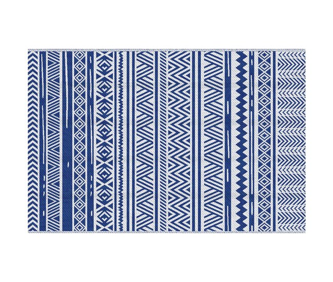 Alfombra de Exterior PP Outsunny Azul