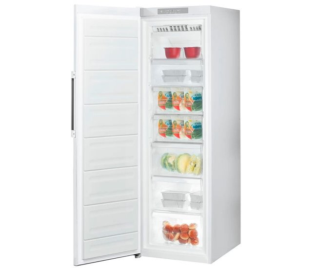 Congelador vertical Whirpool UWFYWBIF No Frost L E Blanco
