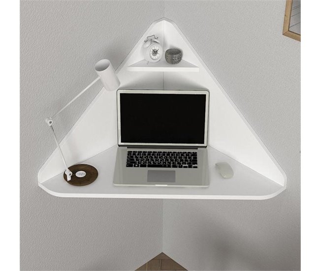 Escritorio Dormitorio Oficina Zen Muebles Bonitos Blanco