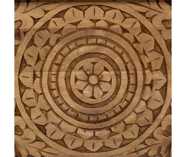 Baul acabado artesanal Marron