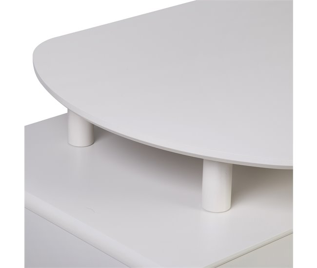 Mesa escritorio PIPER color beige 3 cajones Beige