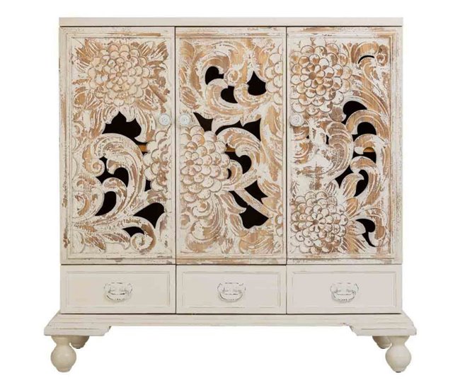 Aparador de madera Blanco