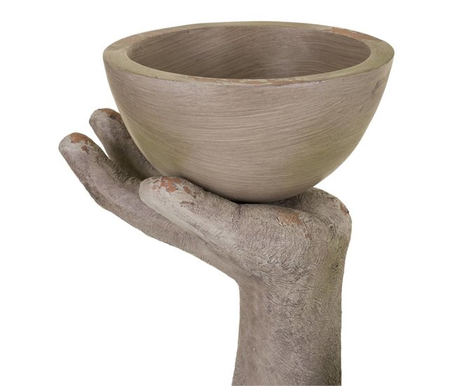 Manos deco magnesio Gris