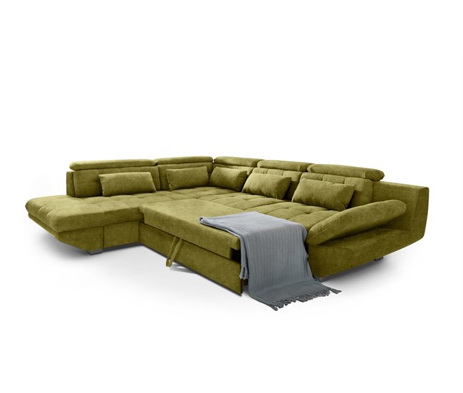 Rinconera convertible en cama ETERNITY Verde