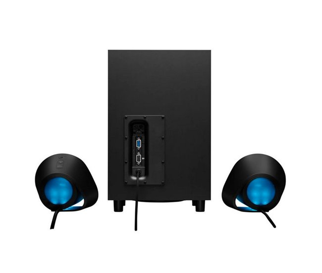 Altavoces gaming Logitech G560 120W con luz RGB LightSync Negro