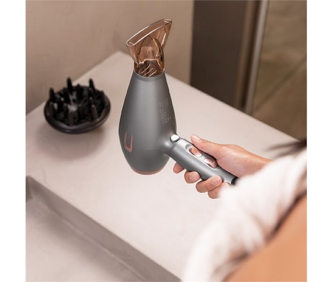 Secador IoniCare 6000 Rockstar Essence Cecotec Negro