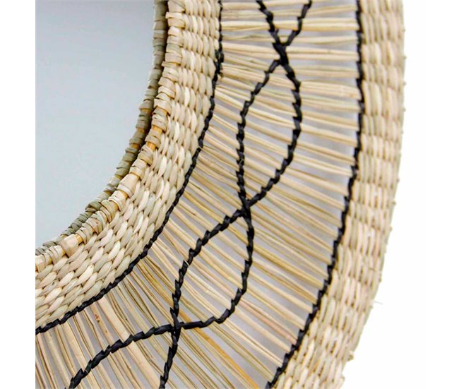 Espejo de Pared en Algas Marinas Thinia Home Natural