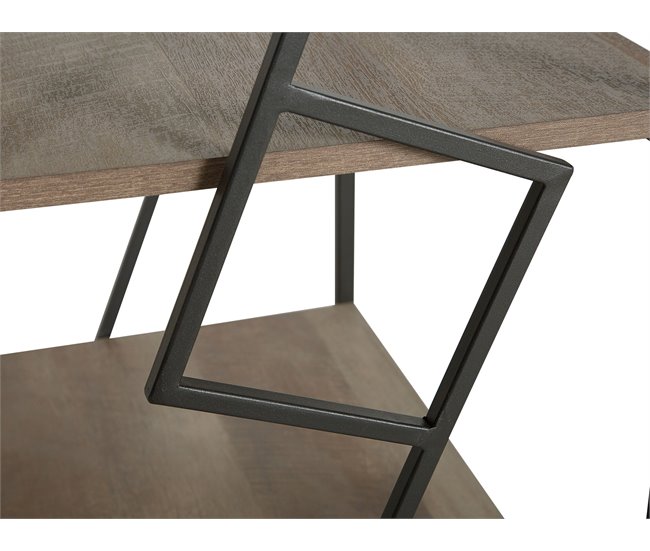 Beliani Librería FORRES Marron