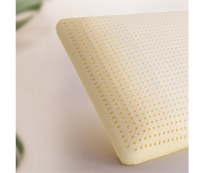 The White Stone Almohada Memory Foam Ergonómica y fresca Blanco