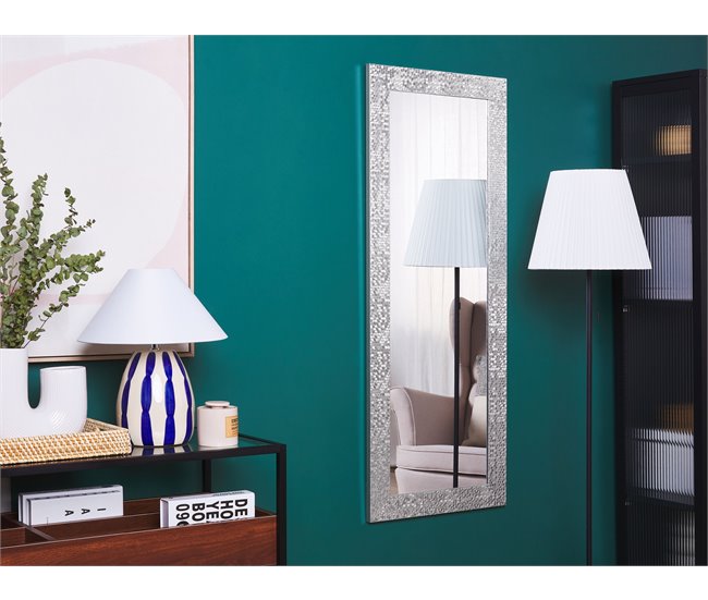 Beliani Espejo MARANS 50x2 Gris