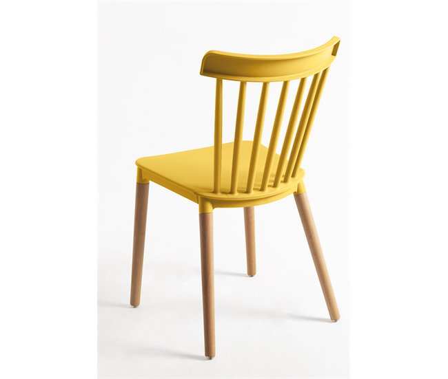 Pack 6 Sillas Leka Amarillo
