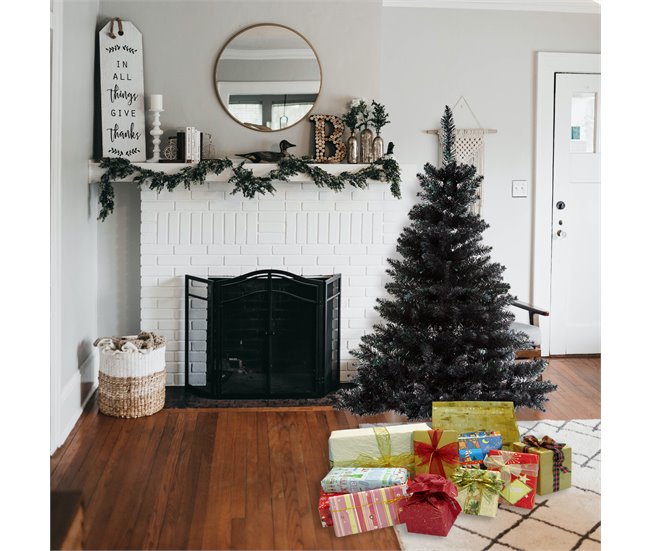 Árbol floreciente Negro