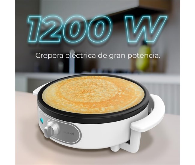 Cecotec Crepera Crepera Fun Creepy Blanco