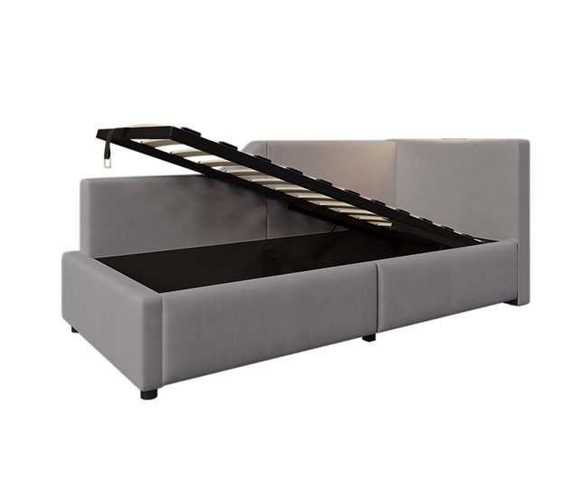 Canapés abatibles Gris