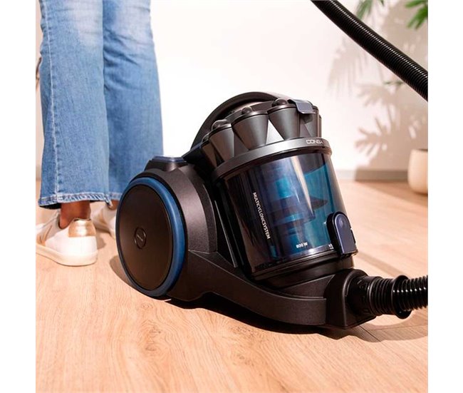 Aspirador trineo Conga Rockstar Multicyclonic XL Cecotec Negro