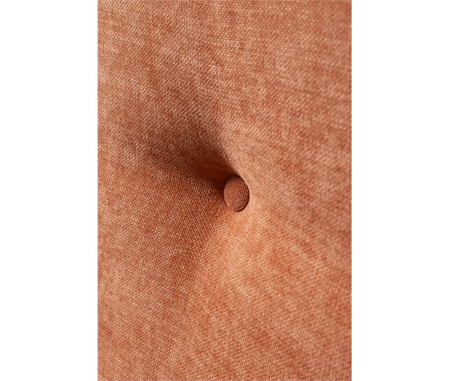 Cabecero RUBENS 160x115x12cm tela Naranja