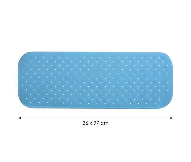 Alfombra Antideslizante 97x36 Azul