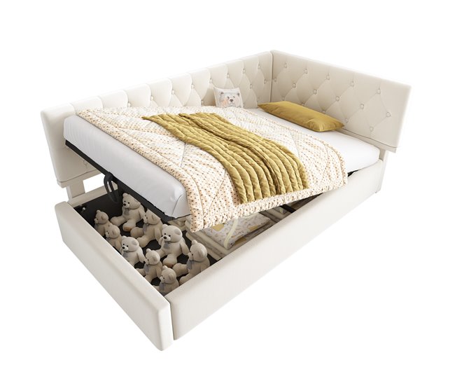 Canapés abatibles Beige