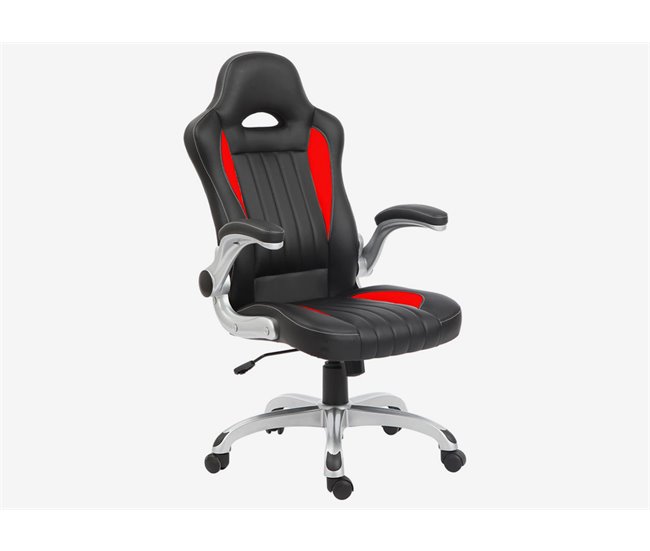 Silla gaming ANNA Negro/ Rojo