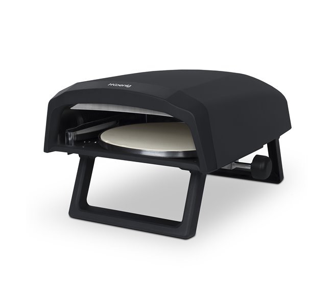 Horno De Pizza A Gas Gino640 H.koenig Negro/ Gris