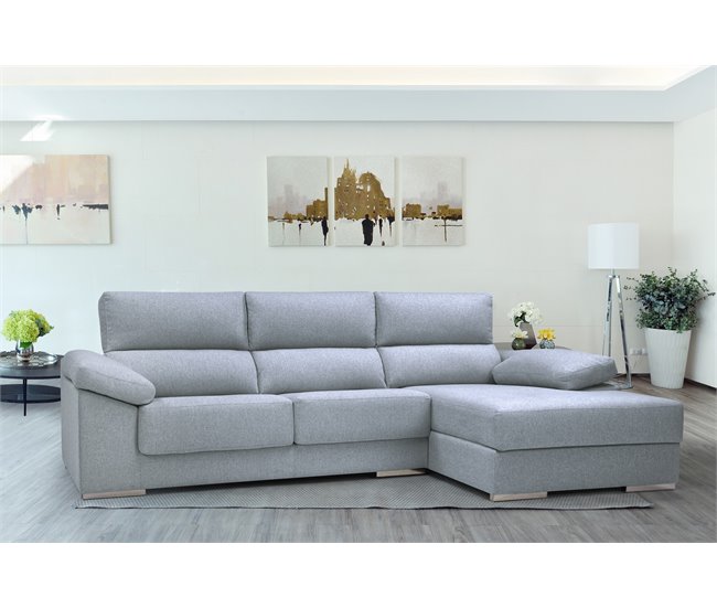 Chaise longue NOEMI Azul Claro