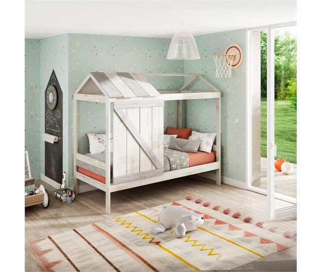 Cama cabaña Barnie 197x101 Multicolor
