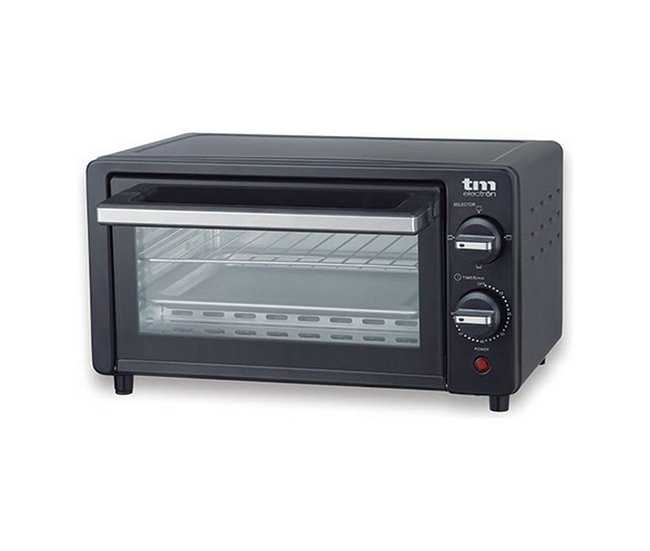 Mini Horno Eléctrico Negro