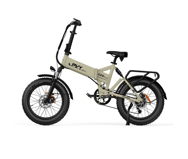 Bicicleta Eléctrica PVY Z20 Plus 1000 - Motor 250W Beige