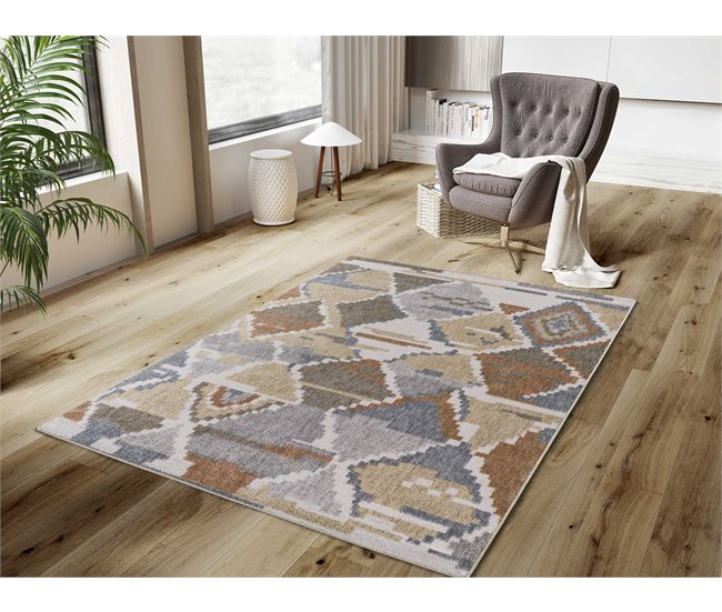 Alfombra de estilo étnico PICASSO - ATTICGO 160x230 Multicolor