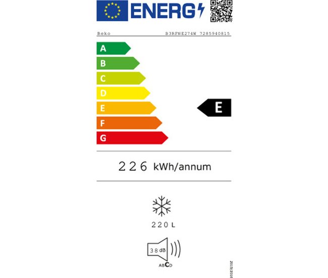 Congelador B3RFNE274W Blanco