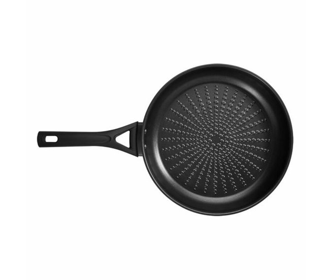 Sartén Antiadherente Expert Negro/ Inox