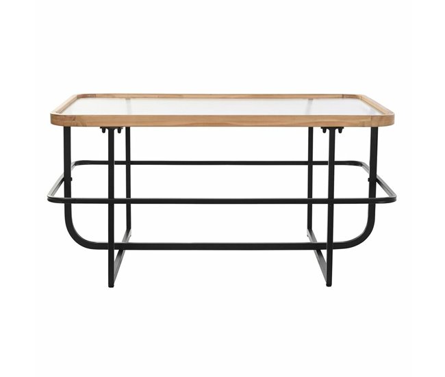 Mesa de Centro Negro/ Madera