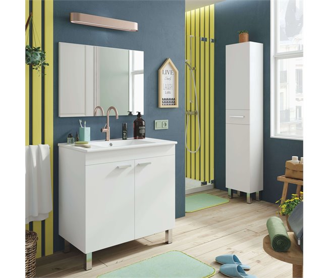 Columna de Baño Atha 35 Blanco