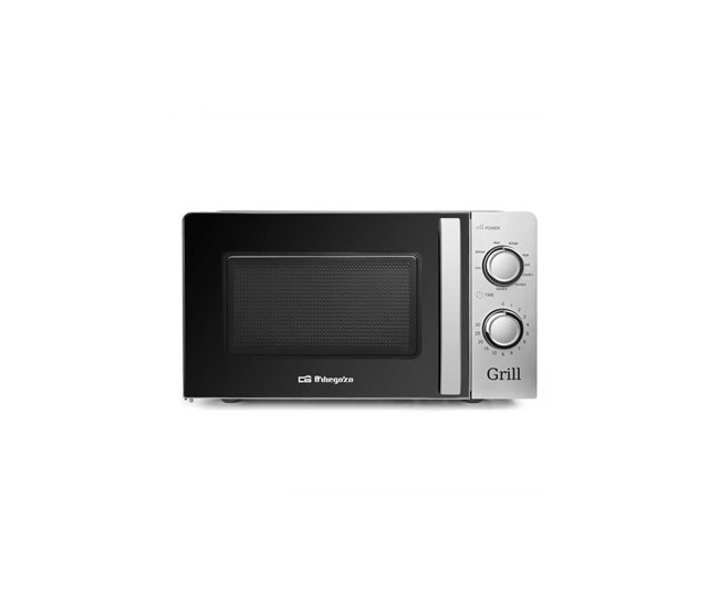 Microondas con Grill MIG 2138 Negro/ Inox