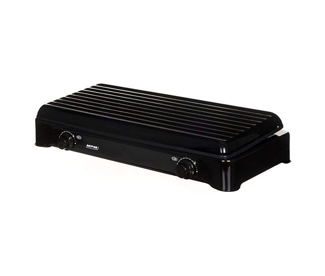 Cocina de gas portátil MPM KN-02/1KB Negro