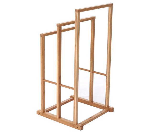 Toallero baño bambú SDB SDB04026 Madera