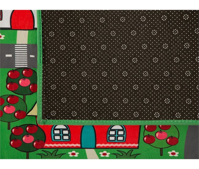 Beliani Alfombra para niños TUTAK Verde