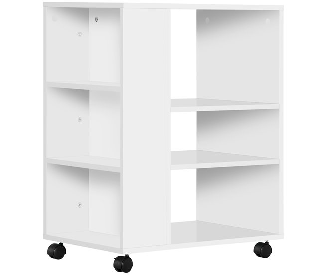 Armario para Impresora Melamina de Madera Vinsetto Blanco
