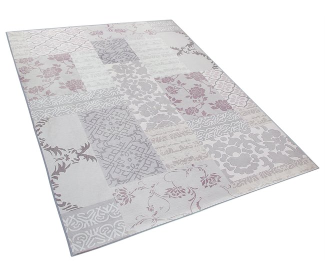 Beliani De pelo corto BALLICA II 160x230 Gris Claro