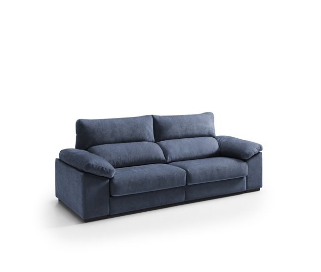 Sofá 4 plazas XXL HIBA Azul