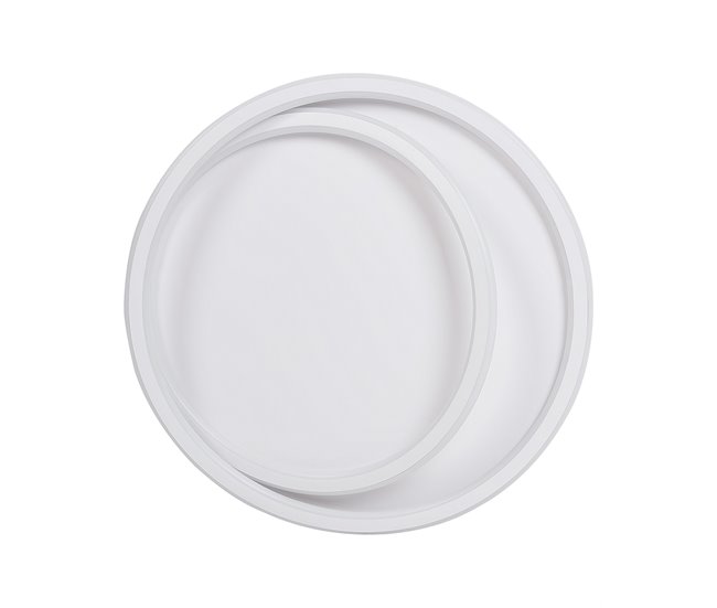 Beliani Lámpara de techo LEYLAN Blanco