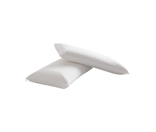 Pack 2 almohadas 70cm PIKOLÍN VISCOTRANSPIRABLE Blanco