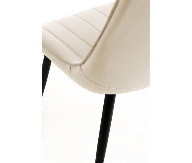 Pack 4 Sillas Lene Terciopelo Beige