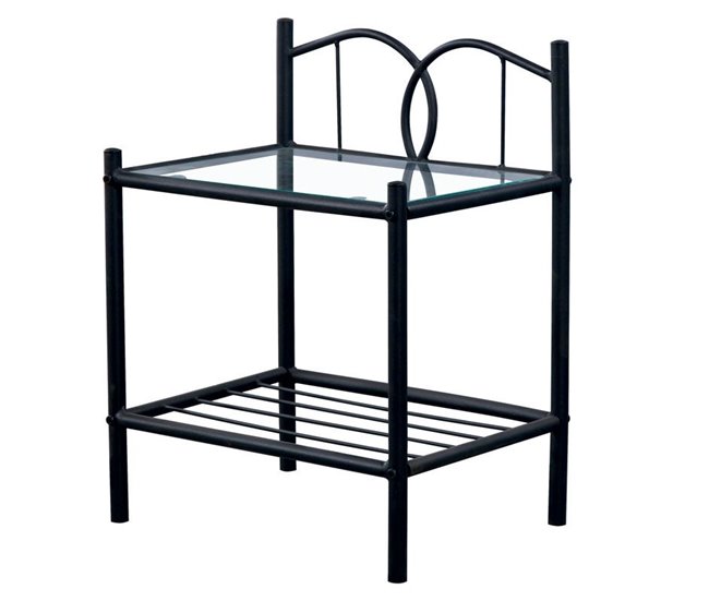 Mesita de noche Cynthia 46 Negro