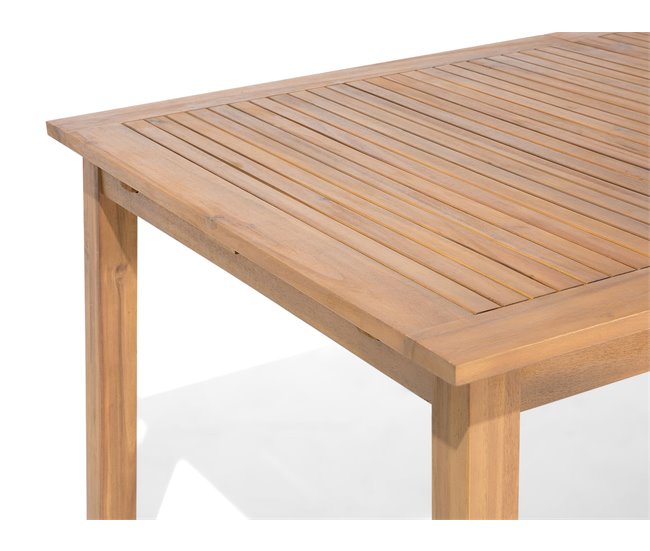 Beliani Conjunto de comedor CESANA Marron