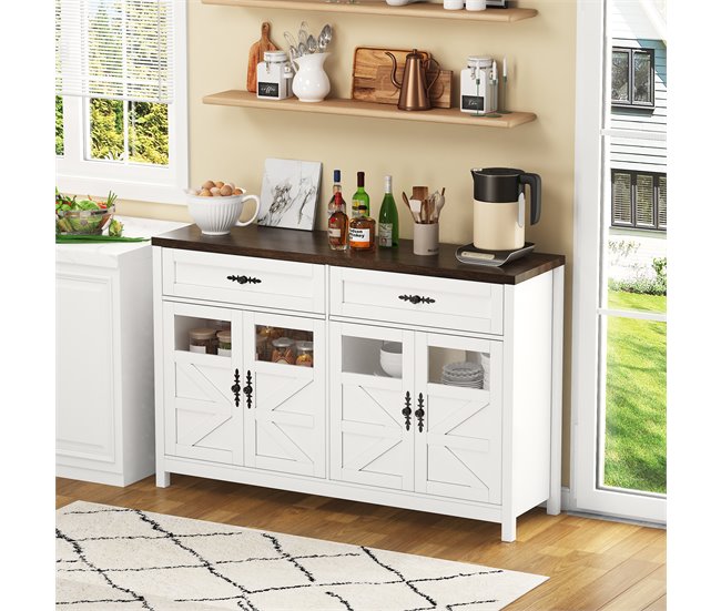 Aparadores Natural/ Blanco