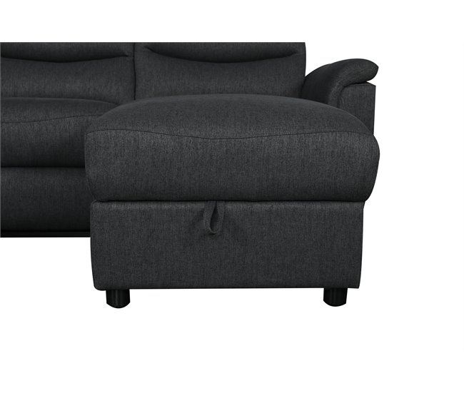 Chaise loungue relax FAMILY eléctrico Antracita