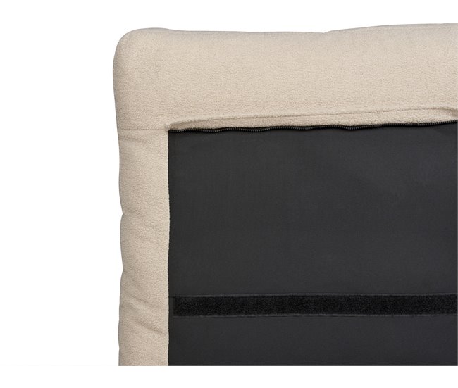 Beliani Cama Bouclé MELLE 155x240 Beige