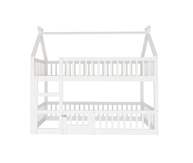 Cama litera 95x205 Blanco